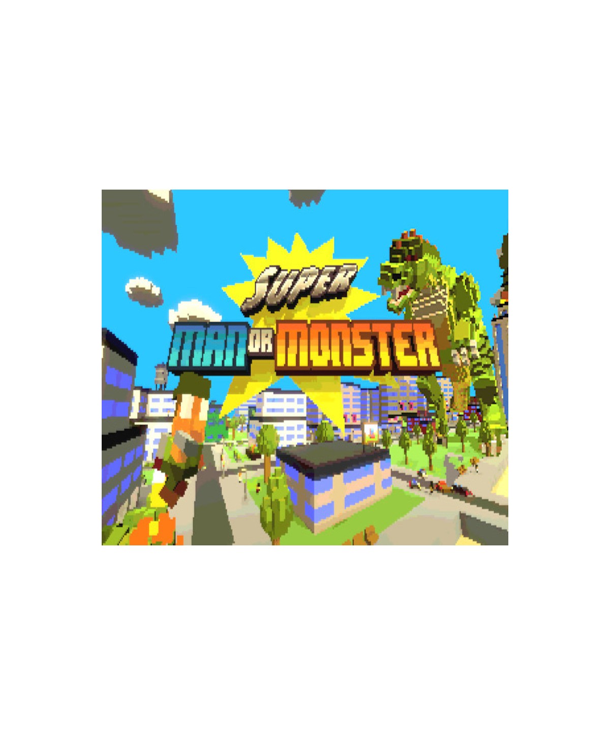 Super Man or Monster Steam Key GLOBAL